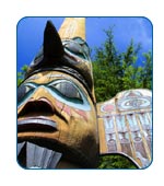 Totem Poles in Alaska