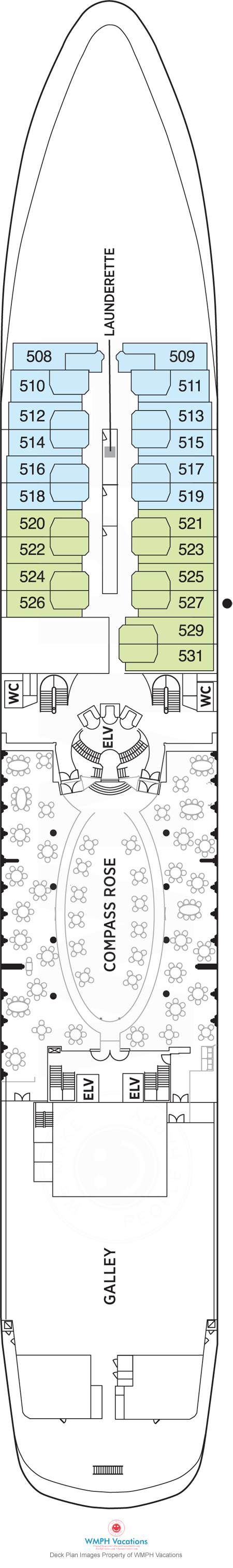 Seven Seas Navigator - Deck 5 