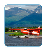 Flightseeing from Anchorage, Alaska